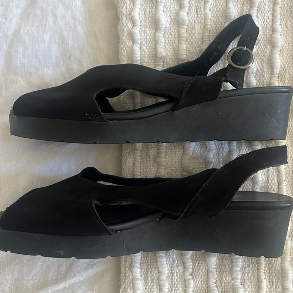 Black ARCHE Sandals size 9.5 / 41